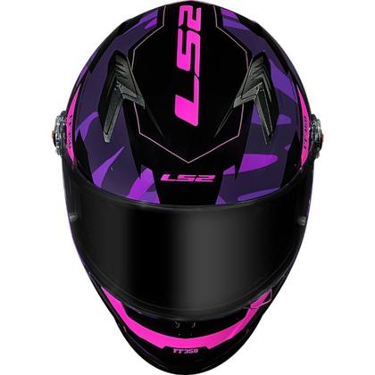 Imagem de Capacete LS2 FF358 Tank Camo Black/Purple