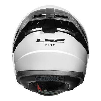 Imagem de Capacete LS2 FF810 Vigo Monocolor Branco Mais Viseira Camaleão