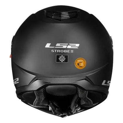 Imagem de Capacete ls2 ff908 strobe ii monocolor preto fosco