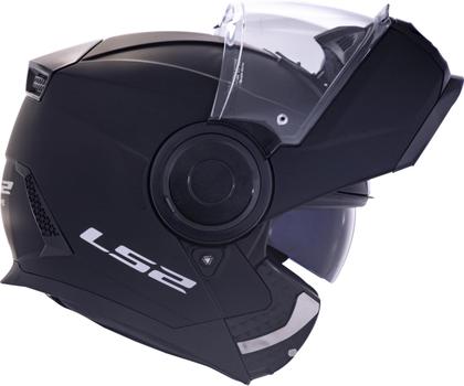 Imagem de Capacete Ls2 Robocop Scope Ff902 Monocolor Preto Fosco