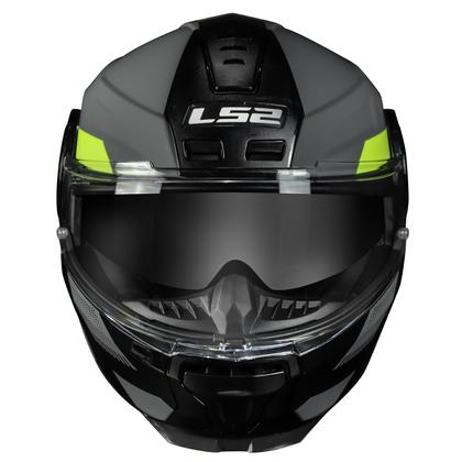 Imagem de Capacete Ls2 Scope Ff902 Max Escamoteavel Robocop Articulado