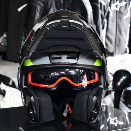 Imagem de Capacete Ls2 Scope Ff902 Max Escamoteavel Robocop Articulado