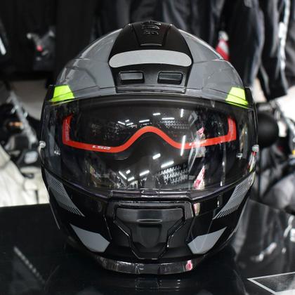 Imagem de Capacete Ls2 Scope Ff902 Max Escamoteavel Robocop Articulado