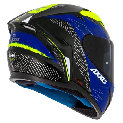 Imagem de Capacete Masculino Axxis Segment Now Azul Moto Feminino