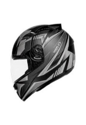 Imagem de Capacete Masculino Ebf Spark New Spark Flash Prata Fosco Moto