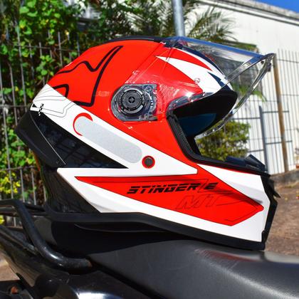 Imagem de Capacete Masculino MT Stinger 2 Grand Prix Japao Moto