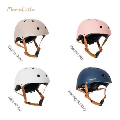 Imagem de Capacete ML MomnLittle Kids com certificação CPSC Milk White 52-56cm