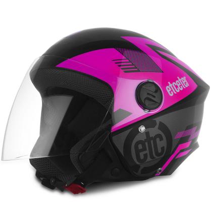 Imagem de Capacete Moto Aberto Modelo New Liberty 3 Etceter Open Masculino Feminino