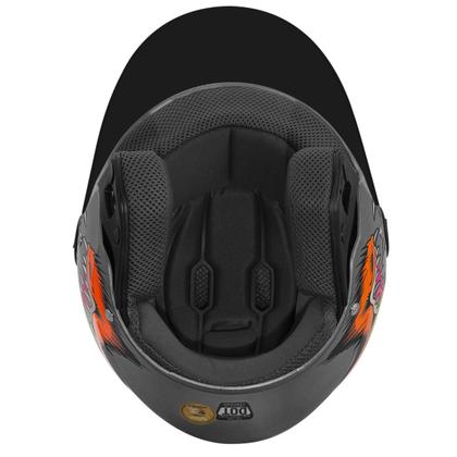 Imagem de Capacete Moto Aberto New Liberty 3 Coyote Brilhante Viseira Fumê Pro Tork Masculino Feminino Segurança Conforto