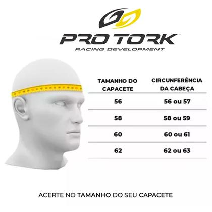 Imagem de Capacete Moto Aberto Pro Tork New Liberty Three Elite Fosco Viseira Cristal