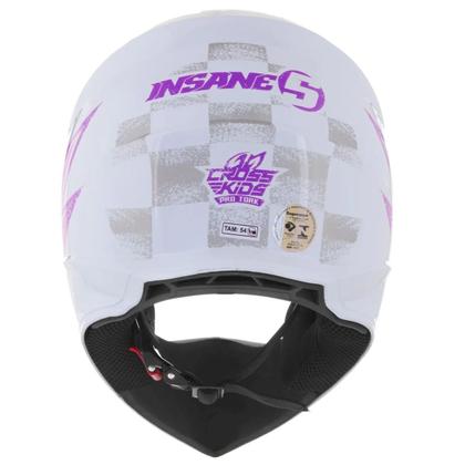 Imagem de Capacete Moto Cross Trilha Infantil Insane 5 Pro Tork Kids