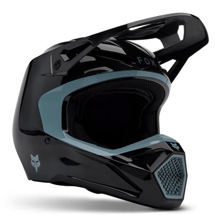 Imagem de Capacete Moto Cross Trilha Off Road Fox Mx V1 Taunt Preto