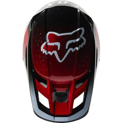 Capacete Moto Cross Trilha Off Road Fox Mx V2 Vizen Vermelho