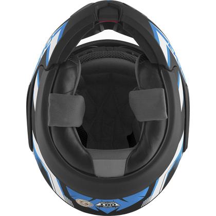 Imagem de Capacete Moto Escamoteável Robocop Attack Evo Fosco Pro Tork Fechado Feminino Masculino