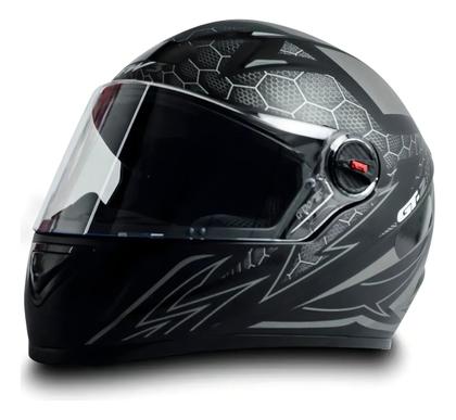 Imagem de Capacete Moto Fechado FW3 GT2 com Viseira e Narigueira Cor:Preto Fosco/PrataTamanho:58