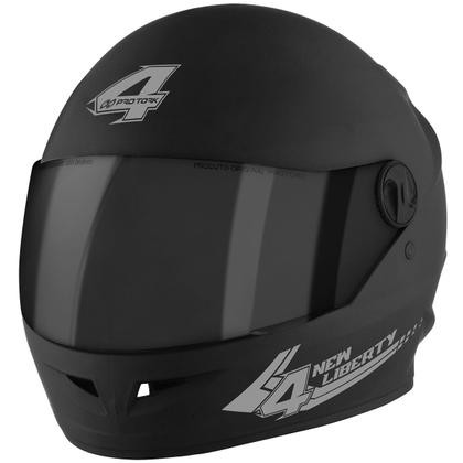 Capacete Moto Fechado New Liberty Four 4 Viseira Fumê Pro Tork
