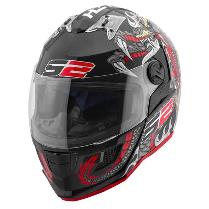 Imagem de Capacete Moto Fechado Pro Tork Stealth Dragon Masculino Feminino Segurança Proteção Conforto