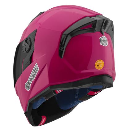 Imagem de Capacete Moto Fechado Pro Tork Stealth Solid Brilhante Viseira Fumê Segurança Conforto Proteção Resistência Masculino Feminino