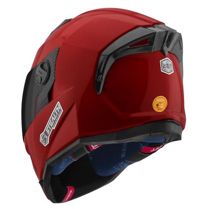Imagem de Capacete Moto Fechado Pro Tork Stealth Solid Brilhante Viseira Fumê Segurança Conforto Proteção Resistência Masculino Feminino