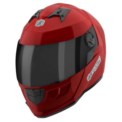 Imagem de Capacete Moto Fechado Pro Tork Stealth Solid Brilhante Viseira Fumê Segurança Conforto Proteção Resistência Masculino Feminino
