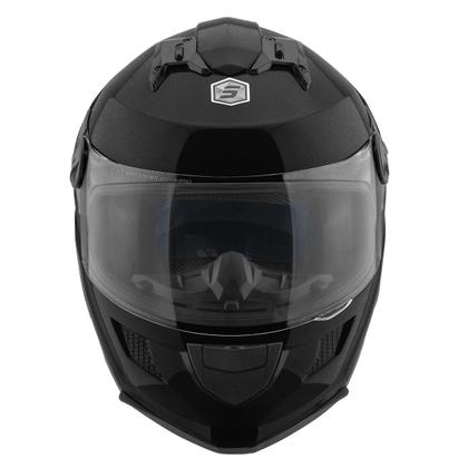 Imagem de Capacete Moto Fechado Stealth Solid Brilhante Pro Tork Seguro Confortável Masculino Feminino Proteção Alta Performance