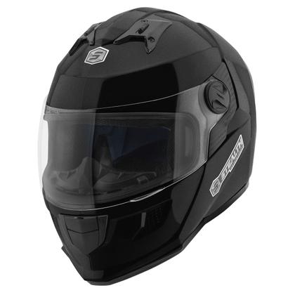 Imagem de Capacete Moto Fechado Stealth Solid Brilhante Pro Tork Seguro Confortável Masculino Feminino Proteção Alta Performance