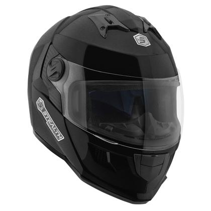 Imagem de Capacete Moto Fechado Stealth Solid Brilhante Pro Tork Seguro Confortável Masculino Feminino Proteção Alta Performance