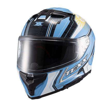 Imagem de Capacete Moto Fechado Texx Kaiman Flag Argentina Oculos