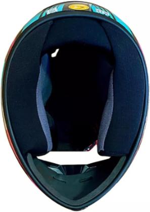 Imagem de Capacete Moto Feminino Ebf Esportivo New Spark Flash Preto Tifany