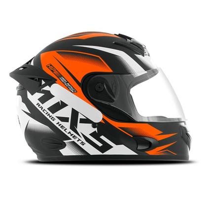 Imagem de Capacete Moto Integral Fechado Masculino Feminino Mixs Mx2 Storm Fosco