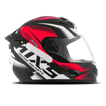 Imagem de Capacete Moto Integral Fechado Masculino Feminino Mixs Mx2 Storm Fosco