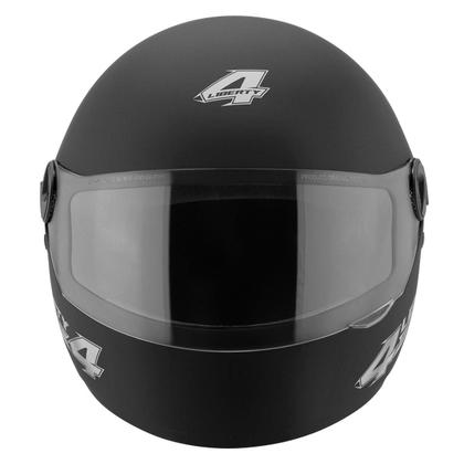 Imagem de Capacete Moto Liberty Four Preto Fosco para Motociclista - Tamanhos 56, 58 e 60 Disponíveis ProTork