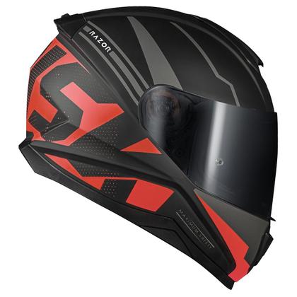 Imagem de Capacete Moto Masculino Fechado Norisk Razor Full Vermelho