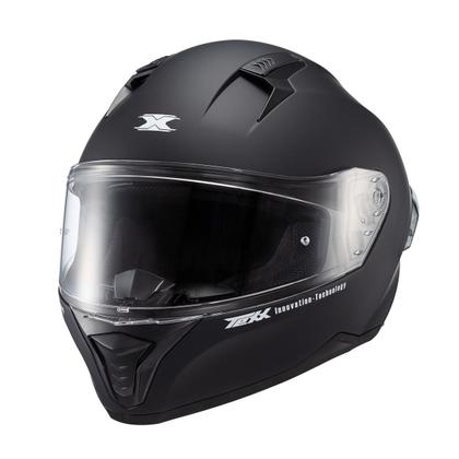 Imagem de Capacete Moto Masculino Texx Raptor Preto Spoiler + Viseira