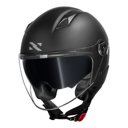 Imagem de Capacete Moto Norisk Orion SV Preto Fosco Monocolor
