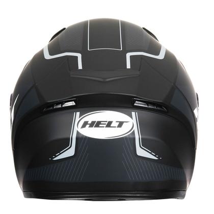 Imagem de Capacete moto preto Helt Avant masculino feminino