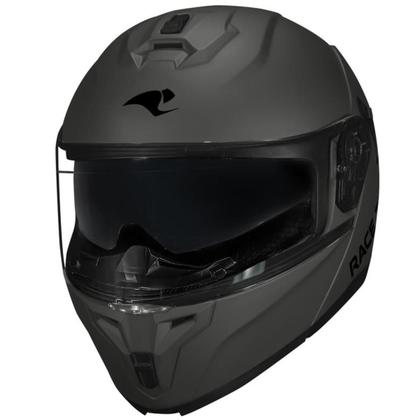 Imagem de Capacete Moto Race Tech Signal Monocolor Matte Titanium