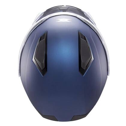 Imagem de Capacete Moto Texx Kratos Solid Escamoteável Azul Fosco