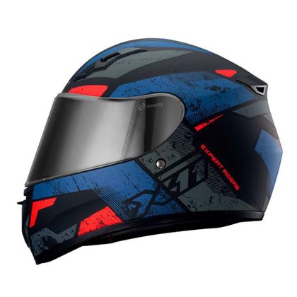 Imagem de Capacete Moto Unissex X11 Trust Pro Ballads Com Viseira Extra