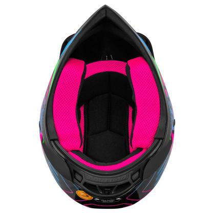 Imagem de Capacete Motocross Infantil Fast Next Brilhante Pro Tork 