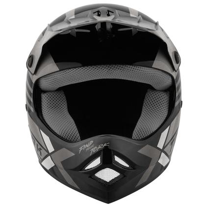 Imagem de Capacete Motocross Infantil Pro Tork Fast Next Brilhante Segurança Conforto