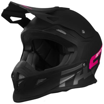 Imagem de Capacete Motocross Pro Tork Fast 788 Solid Masculino Feminino Confortável Segurança Acessórios Moto