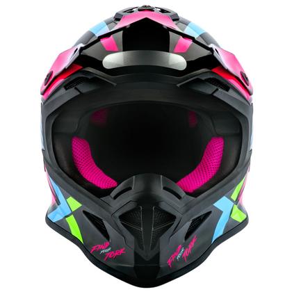 Imagem de Capacete Motocross Pro Tork Fast Next Brilhante