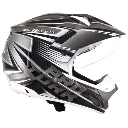 Imagem de Capacete Motocross Trilha Pro Tork TH1 Vision Adventure Off Road Esportivo Tamanhos 56 / 58 / 60