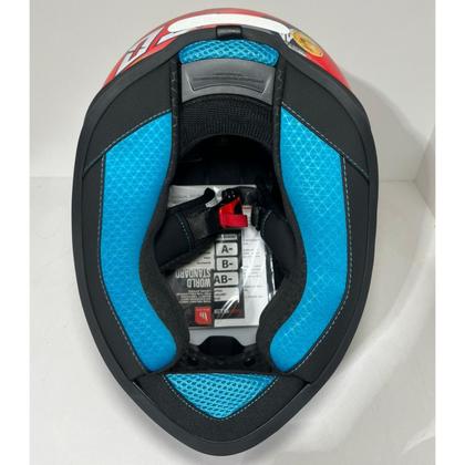 Capacete Mt Targo S Yamanaka 24 Japão A5 + Viseira Vermelha - Mt