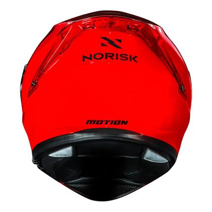 Imagem de Capacete Norisk Escamoteável Motion Monocolor Vermelho Articulado Robocop Com Óculos