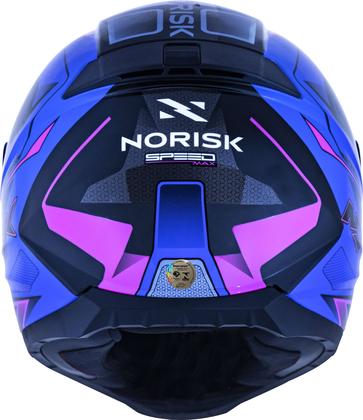 Imagem de Capacete Norisk Fechado Razor Speedmax Black Preto Roxo