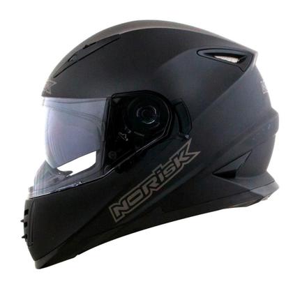 Imagem de Capacete Norisk FF302 Mono Preto Fosco