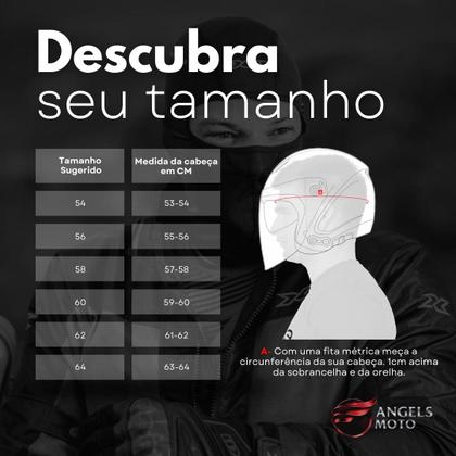 Imagem de Capacete Norisk FF302 Mono Preto Fosco