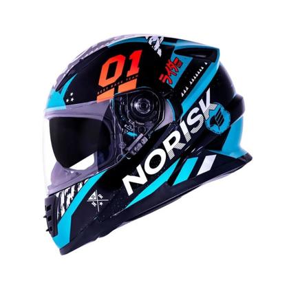 Imagem de Capacete Norisk FF302 TOKYO BLK/White/Green